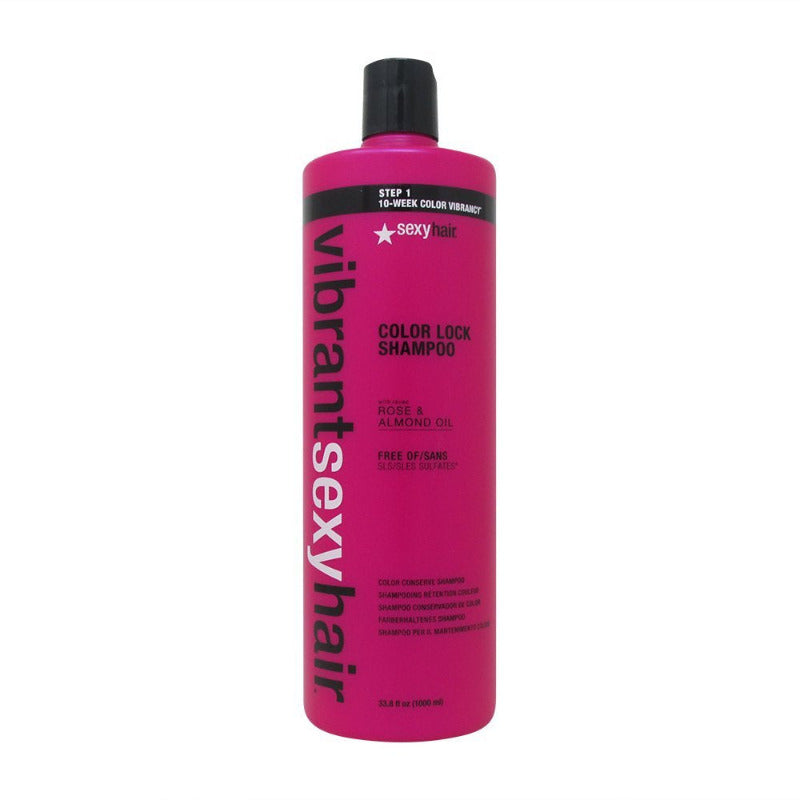 SEXY HAIR Healthy Color Lock Shampoo for Unisex – 33.8 oz