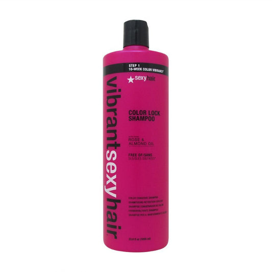 SEXY HAIR Healthy Color Lock Shampoo for Unisex – 33.8 oz