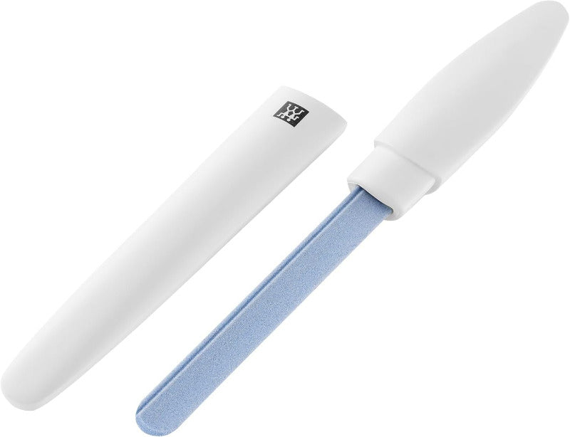 ZWILLING Ceramic Nail File – 170 mm, Dual-Grit, with Cap, Premium Black