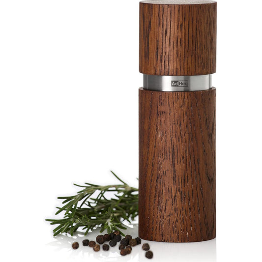 ADHOC MP411 TEXTURA Mill – Salt or Pepper Grinder Oiled Oak & Stainless Steel