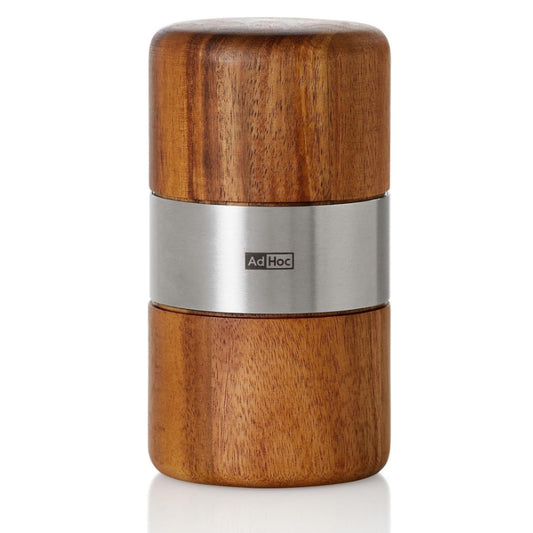 ADHOC PM70 Muskato Nutmeg Mill – Premium Wood Mill with Stainless Steel Precision