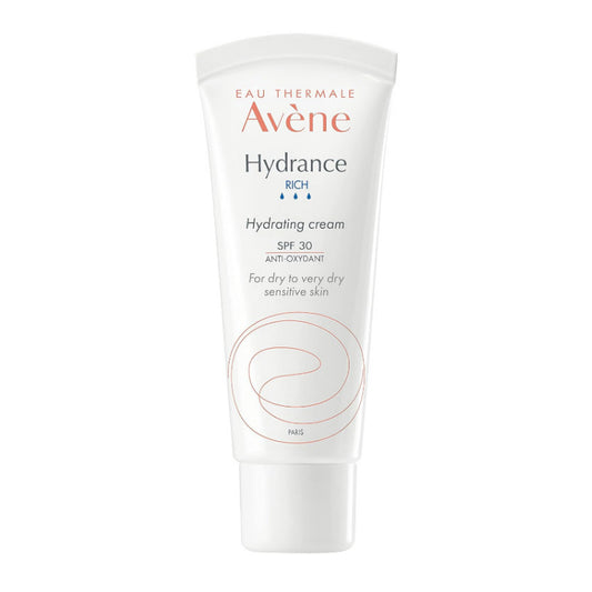 AVENE Hydrance UV Rich Moisturizing Cream SPF 30 - 40ml - for Dry Sensitive Skin