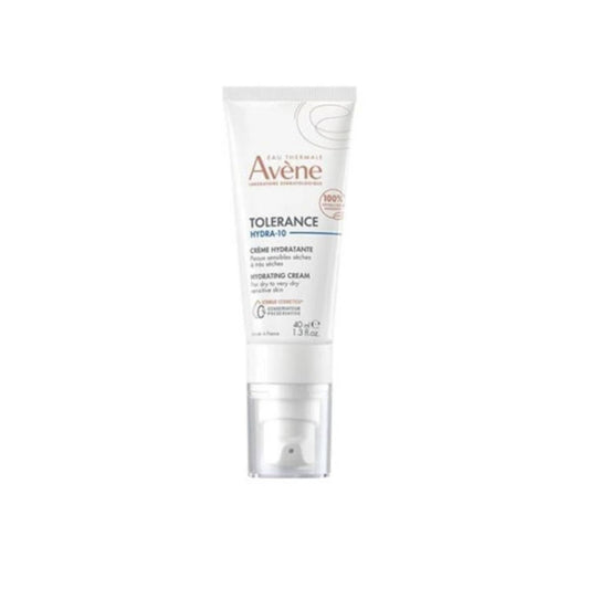 AVENE Tolerance Hydra-10 Hydrating Cream – 40ml - 100% Natural Ingredients