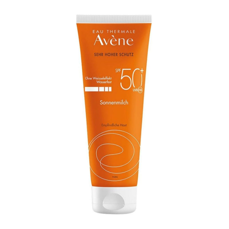 AVENE Sunsitive Sun Milk SPF 50+ – High Protection for Sensitive Skin – 250ml