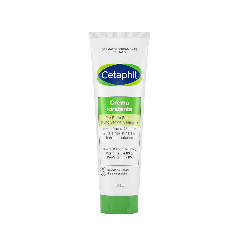 CETAPHIL Moisturizing Cream Intensive 24-Hour Hydration for Sensitive & Dry Skin 100g 
