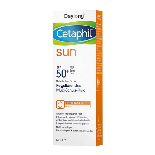 CETAPHIL Sun Daylong SPF 50+ Regenerative MS-Fluid Face 50ml – High UV Protection