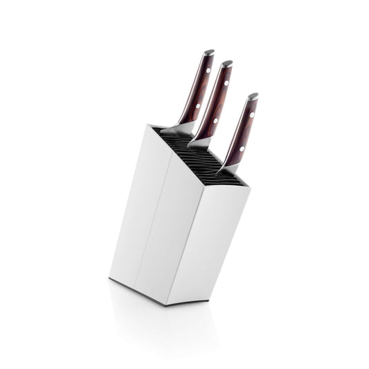EVA SOLO Angled Knife Block Stylish and Space-Saving Knife Storage