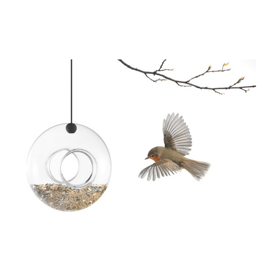 EVA SOLO Bird Feeder Ring Elegant Outdoor Feeding in Glass Design
