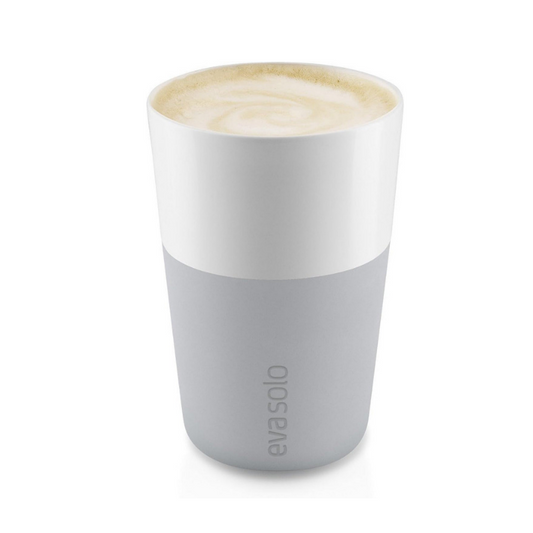 EVA SOLO Café Latte Cups 360 ml 2-Piece Set Marble Grey