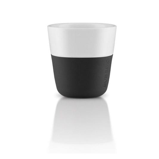 EVA SOLO Espresso Tumblers – Carbon Black, 2× 80 ml