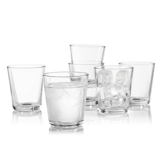 EVA SOLO Glasses 25cl Set of 12 Durable, Stylish & Everyday-Ready