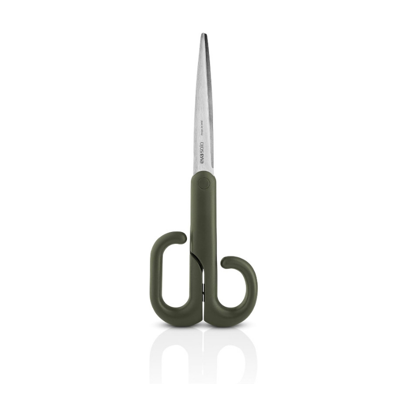 EVA SOLO Green Tools Large Kitchen Scissors 24 cm  Ergonomic Danish Design for Precision Cutting