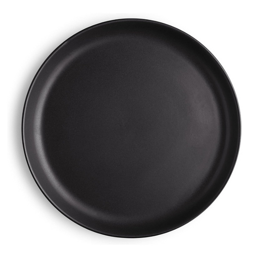 EVA SOLO Nordic Kitchen Plate Ø21cm Black Everyday Elegance in Stoneware