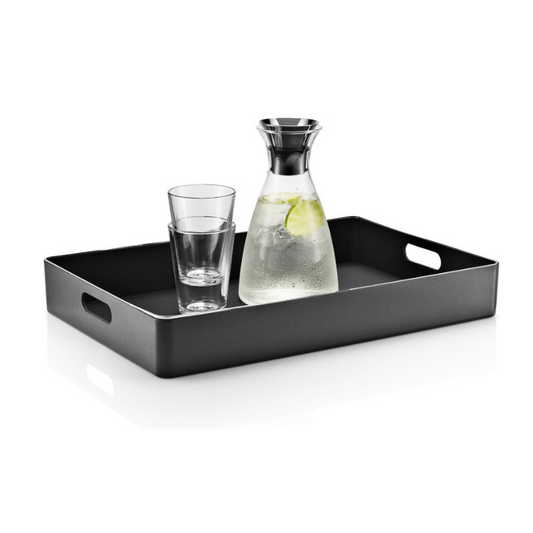EVA SOLO Serving Tray – Black Non-Slip Rubber Interior