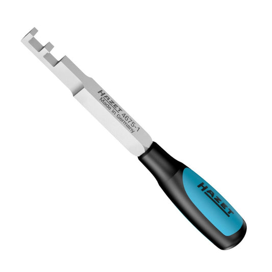HAZET 4675-1 Unlocking Tool – For Automotive Electrical Connectors (Black-Blue)