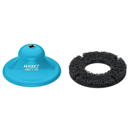 HAZET 4960V-160/2 Wheel Hub Grinder – 2-Piece Set for Rust-Free Hubs up to 160 mm