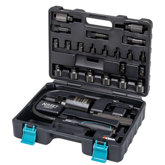 HAZET 9098/24 Pneumatic Diesel Injector Puller Set – 24-Pieces