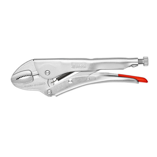 KNIPEX 250 mm Zinc-Plated Grip Pliers 41 04 250