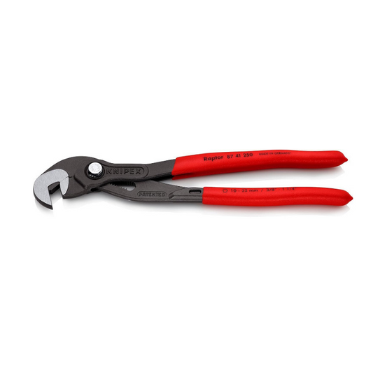 KNIPEX 87 41 250 R-Style Pliers Wrench 250 mm Slip-Resistant Coating