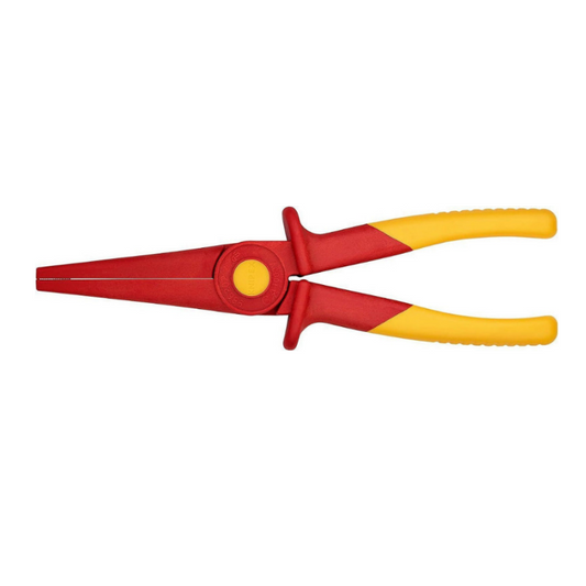 KNIPEX 98 62 02 Insulated Flat Round Pliers 220 mm VDE Certified