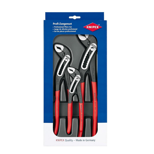 KNIPEX Alligator Pliers Set 3 Piece 88 01 180, 88 01 250, 88 01 300 Model 00 20 09 V03