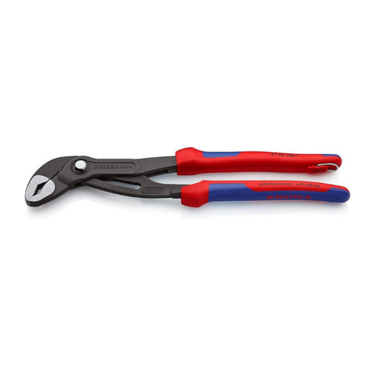 KNIPEX Cobra 300mm Hightech Water Pump Pliers with Fall Protection Loop 87 02 300 T