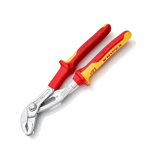 KNIPEX Cobra VDE Water Pump Pliers 250 mm Chrome-Plated