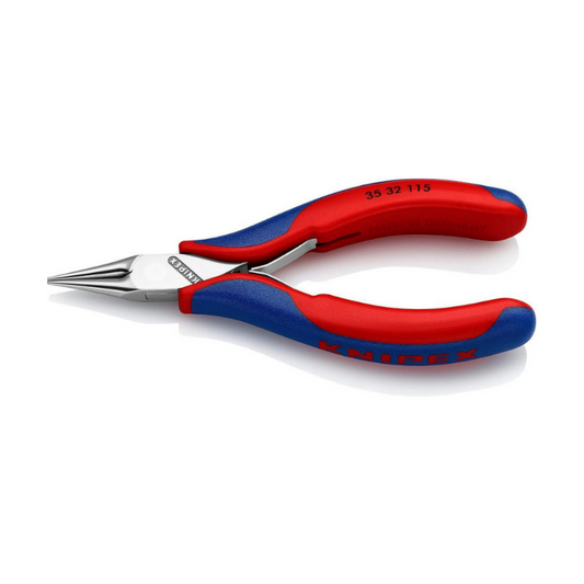 KNIPEX Electronics Gripping Pliers with Box Joint and Multi-Component Handle 115mm 35 32 115