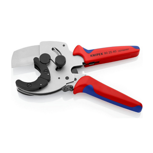 KNIPEX Pipe Cutter for Composite and Plastic Pipes Chrome-Plated 210mm 90 25 40