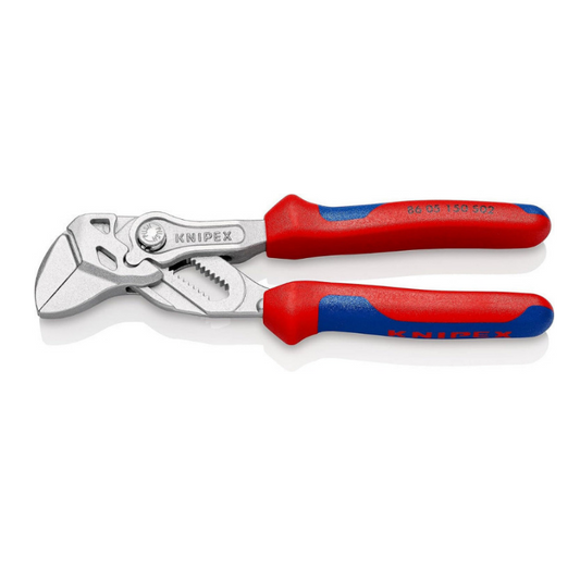 KNIPEX Pliers Wrench with Textured Jaws Chrome-Plated 150mm 86 05 150 S02
