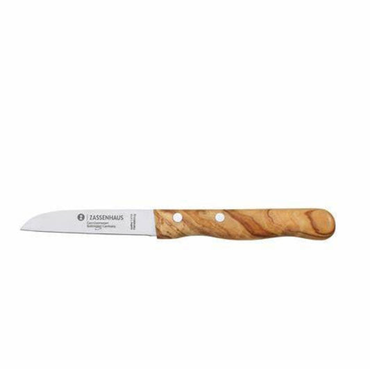ZASSENHAUS Vegetable Knife 18cm Olive Wood Stainless Steel