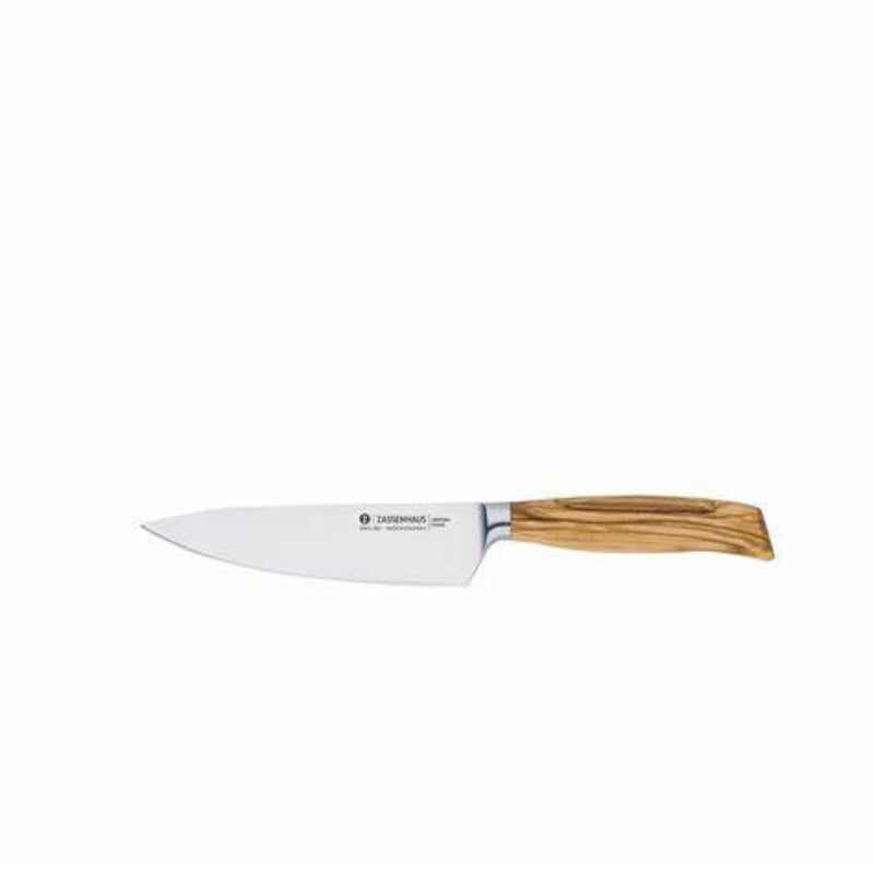 ZASSENHAUS Vegetable Knife | Olive Wood | Stainless Steel | 18 cm Total Length