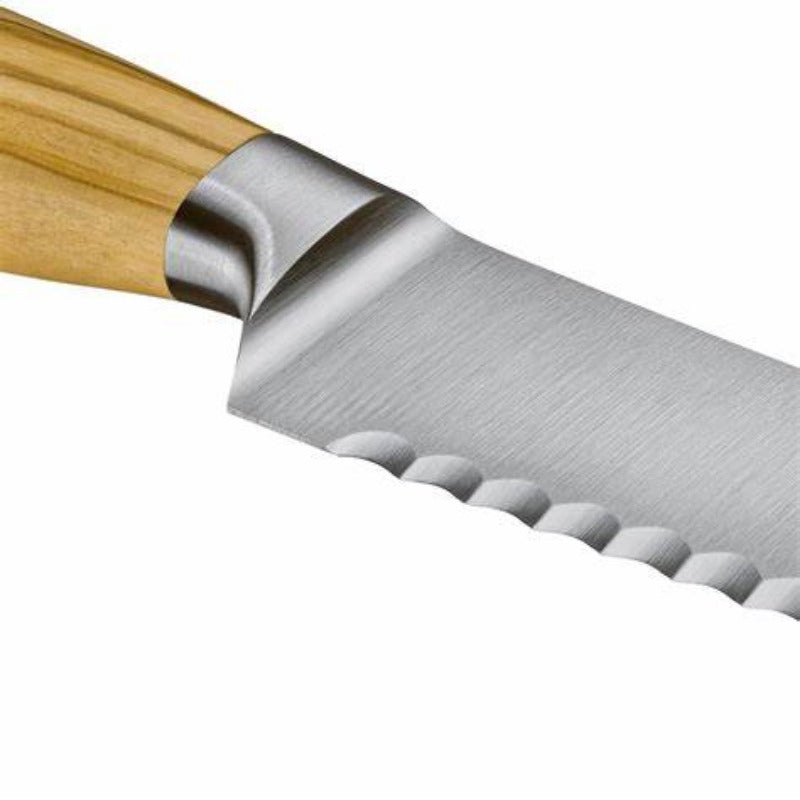 ZASSENHAUS Vegetable Knife | Olive Wood | Stainless Steel | 18 cm Total Length