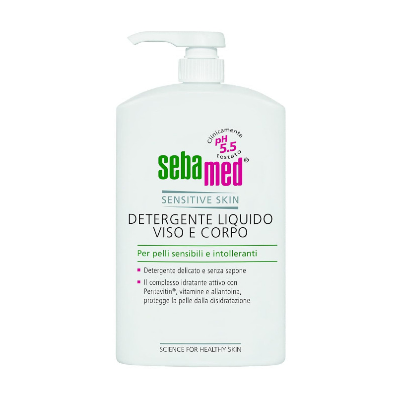 SEBAMED Liquid Face & Body Wash – 1000ml For Sensitive and Intolerant Skin