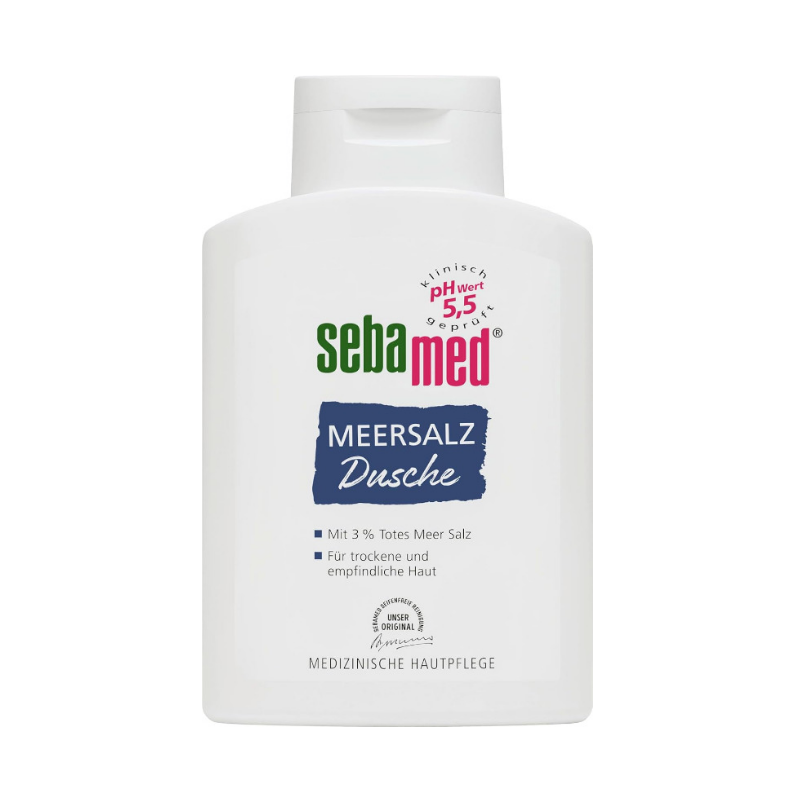 SEBAMED Sea Salt Shower Gel 200 ml Gentle Cleansing for Sensitive & Dry Skin
