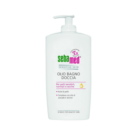 SEBAMED Shower Bath Oil - 500ml for Sensitive, Normal, and Dry Skin