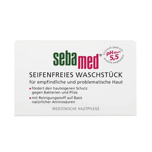 SEBAMED Soap-Free Cleansing Bar - 100g for Sensitive Skin