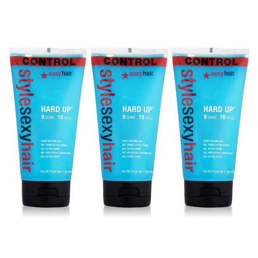 SEXY HAIR Style Hard Up Gel 5.1 oz (3 Packs)
