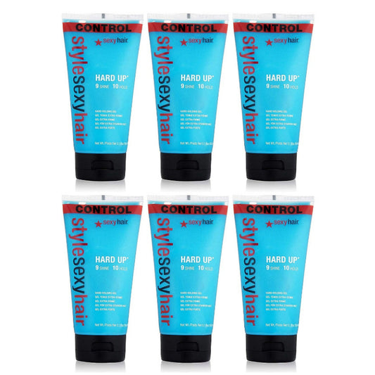 SEXY HAIR Hard Up Gel 150ml – 6-Pack 