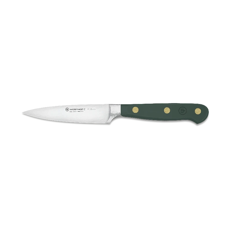 WÜSTHOF Classic Vegetable Knife 9 cm Black | Precision German Paring Knife
