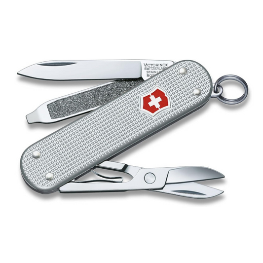 VICTORINOX Classic SD Alox Swiss Army Knife with 5 Essential Functions