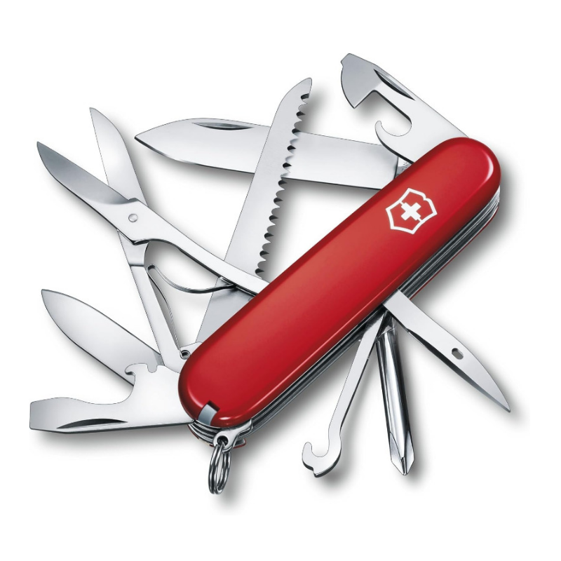 VICTORINOX Fieldmaster Swiss Army Knife 15-Function Pocket Multitool