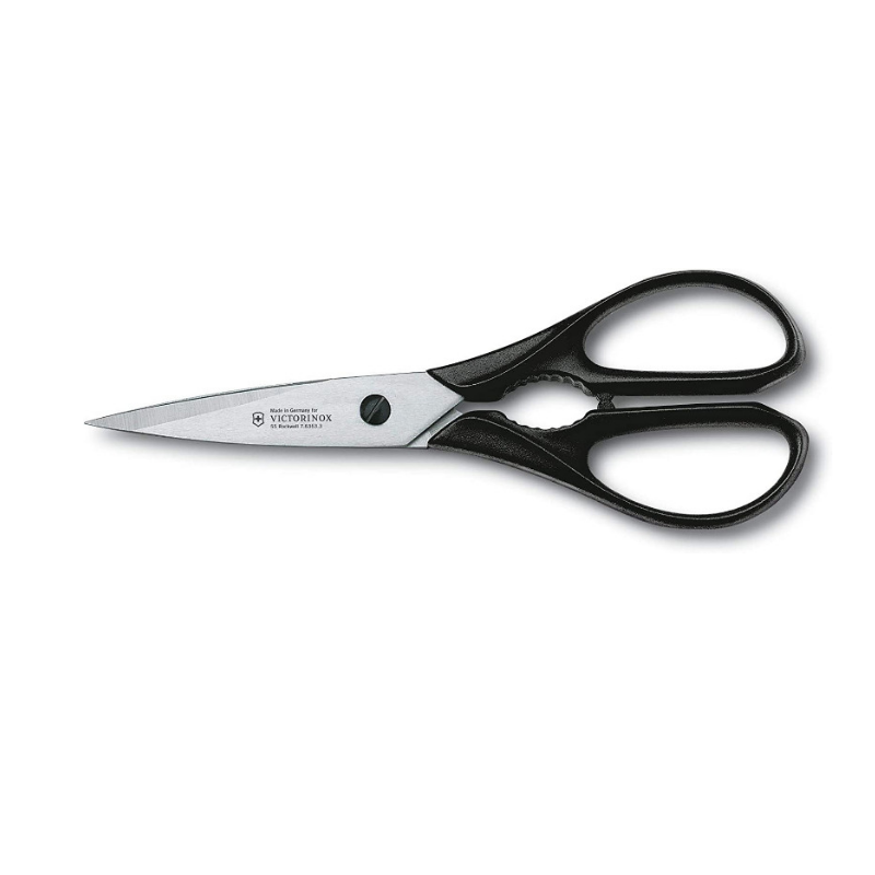VICTORINOX Household Scissors Stainless Steel with Black Handle