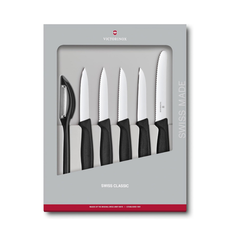 VICTORINOX Swiss Classic 6-Piece Vegetable Knife Set Swiss Made