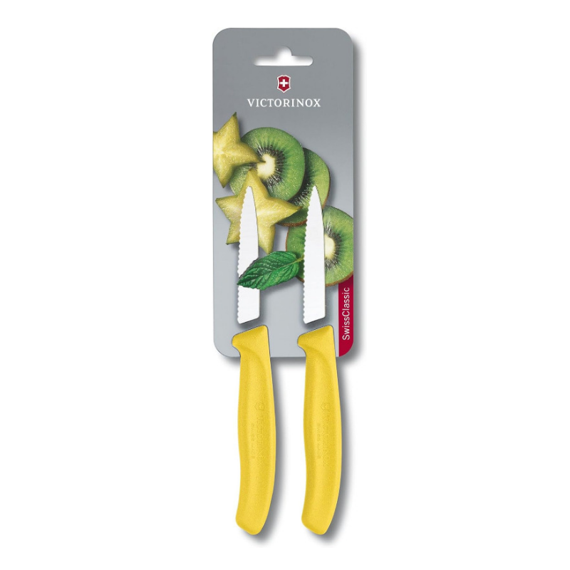 VICTORINOX Swiss Classic Vegetable Knife 8 cm Serrated Blade
