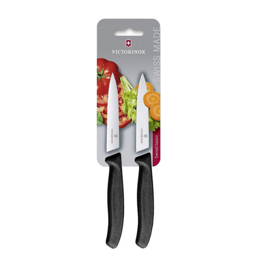 VICTORINOX Swiss Classic Vegetable Knife Set Extra Sharp Swiss Made Blades