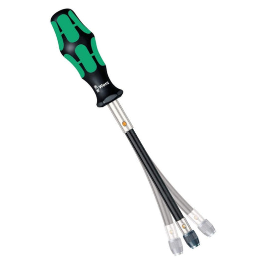 WERA 392 Bit Hand Holder – 1/4" Hex Drive with Kraftform Grip