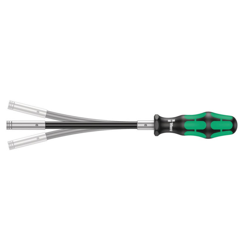WERA 393 S Extra-Slim Flexible Bit Holder – ¼″ × 173.5 mm 05028161001