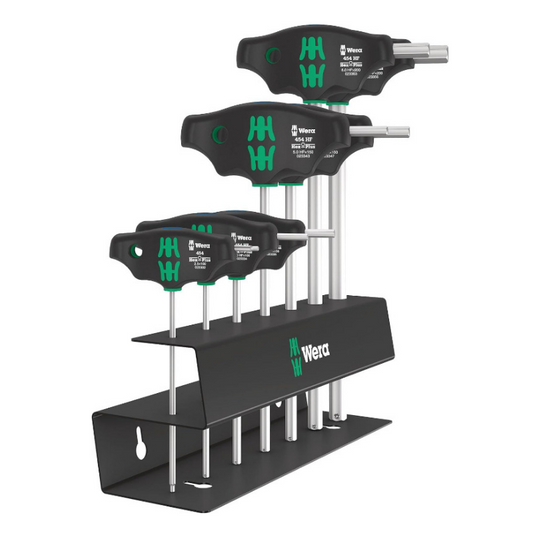 WERA 454/7 HF Hex-Plus T-Handle Screwdriver Set 05023453001