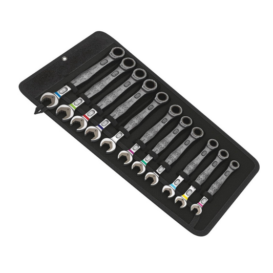 WERA 6000 Joker Combination Ratcheting Wrench Set 11 Piece Metric 05020013001